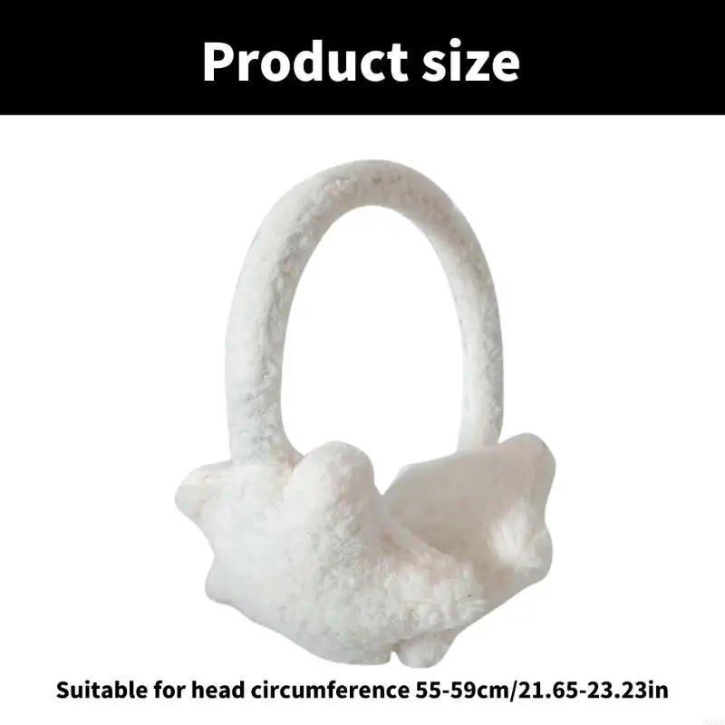 N5KB PLUSH EAR MUFFOS PARA MUNHAS MENINAS MENINAS PROTECTORES EAR REAU PROTECIMENTO VENTOME