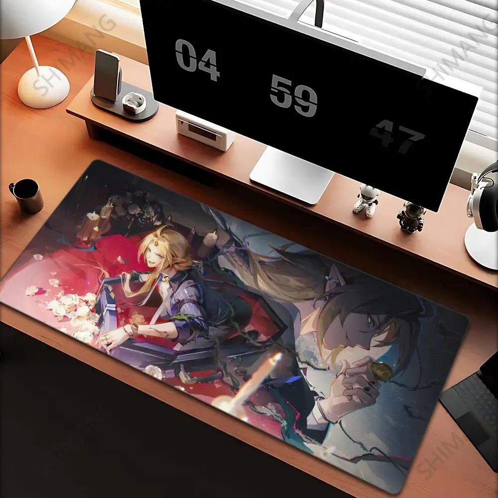 

ZZZ New Character Hugo Vlad Gaming Mouse Pad Zenless Zone Zero Keyboard Desk Mats XXL HD Printing Anime Mousepad