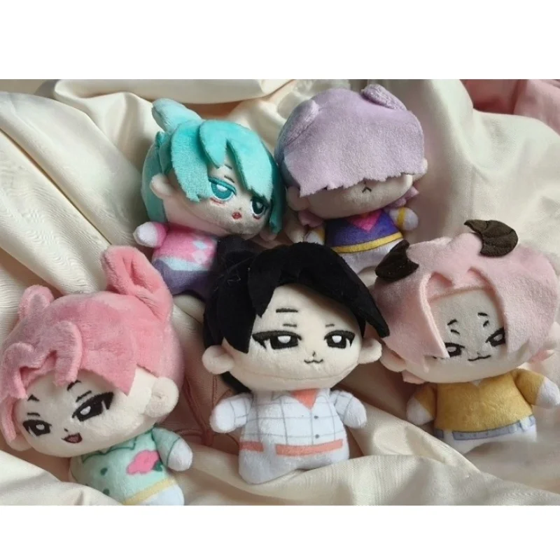 

Anime KPop Demon Hunters Saja Boys Cosplay Jinu Abby Mystery Romance Baby Plush Pendant Keychain Halloween Party Xmas Gift