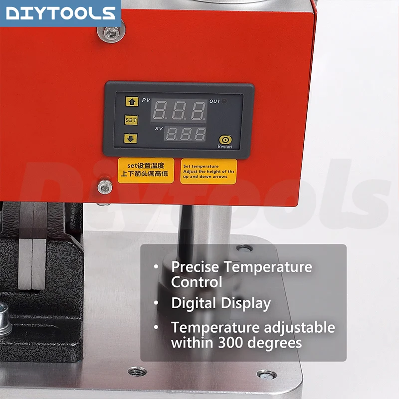 Vertical Injection Molding Electric Plastic Extruder Machine Plastic Molding Machine with Vise and Test Mold