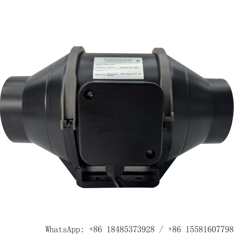 Adjustable Speed EC Centrifugal Duct Ventilator High Airflow Exhaust Blower for HVAC System Room Ventilation Renewal
