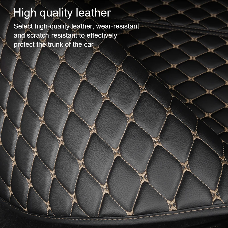 For Audi Q7 4M 2016-Present 5/7Seats Custom Car Trunk Main Mats Waterproof Anti Scratch Non-slip Protect Cover Auto Accessory