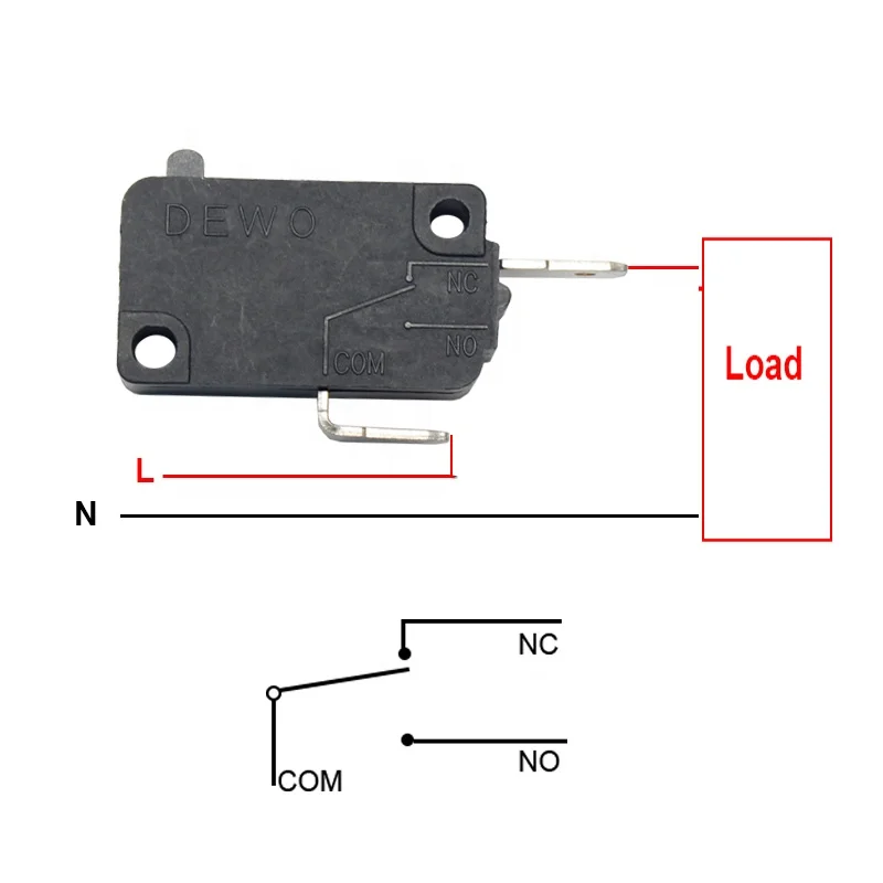 16A SPDT Snap Action Taste Micro Limit Schalter Kühlschrank Dispenser Micro Schalter Kompatibel