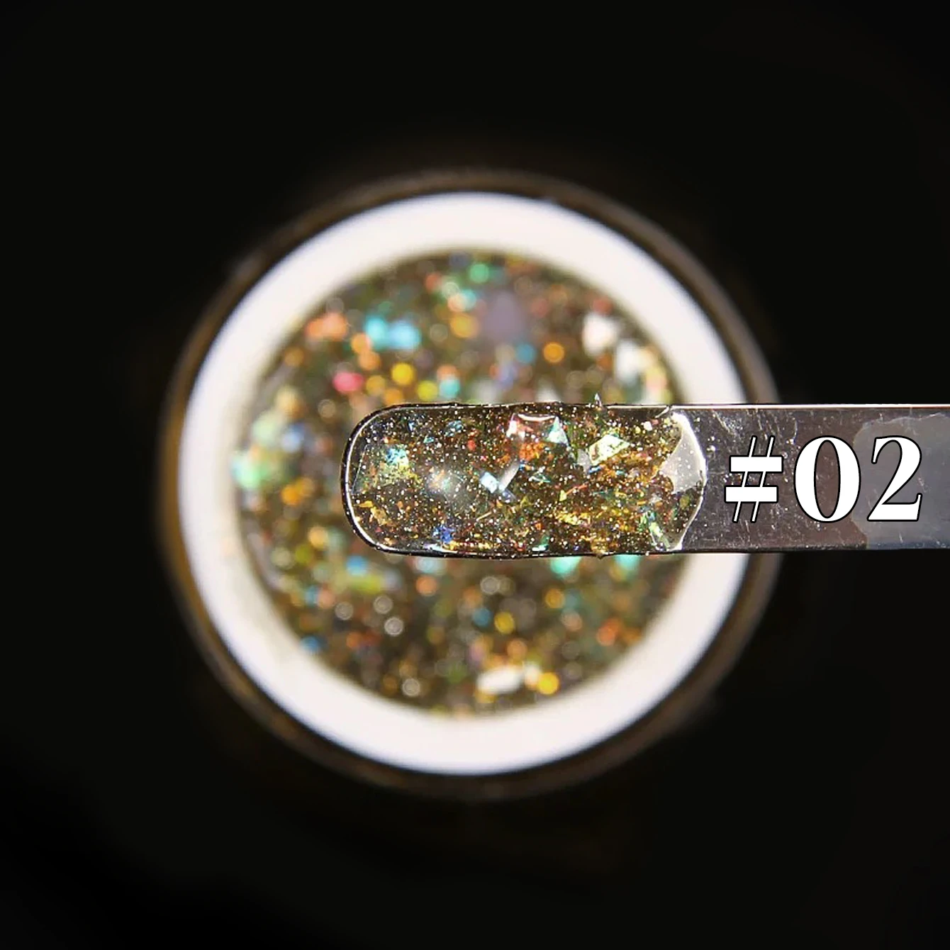 MIANEL 12 ml 2025 Winter Glas Blinkende Brokat Gebrochen Diamant Gel Nagellack Bleaching Glänzenden Nagellack Nail art