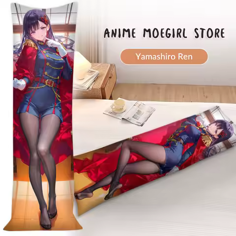 Anime Yamashiro Ren Japanese Otaku Cushion Covers Hugging Body Pillowcase Fullbody Dakimakura Pillow Case Double-Sided Printed