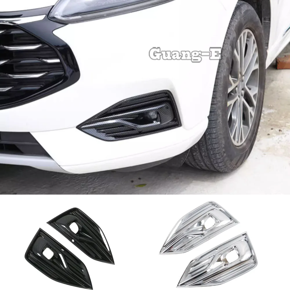 

Car Front Fog Light Eyebrow Cover Trim For Ford Escape/Kuga 2020 2021 2022 2023 2024 Decoration Frame Auto Exterior Accessories