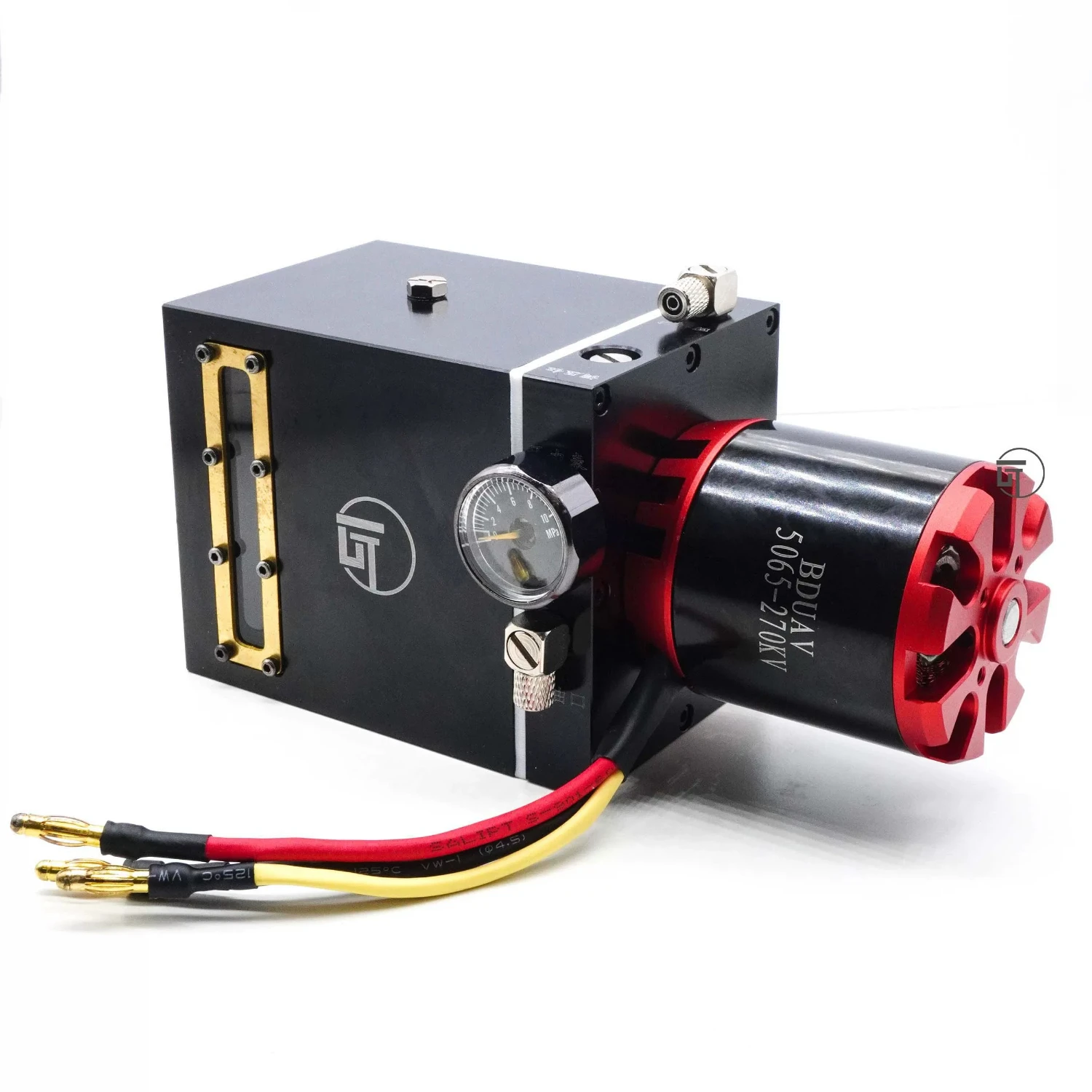 Hydraulic Integrated Pump Metal Oil Pump with 5065 Motor Pressure Regulating Valve Oil Tank Suitable for Hydraulic RC Excavators