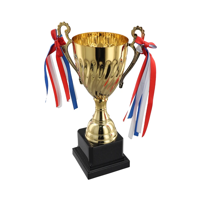 11.4Inch Gold Trophy Cup For Sports Meeting Competitions Soccer Winner Team Awards And Competition Parties Favors-AT93