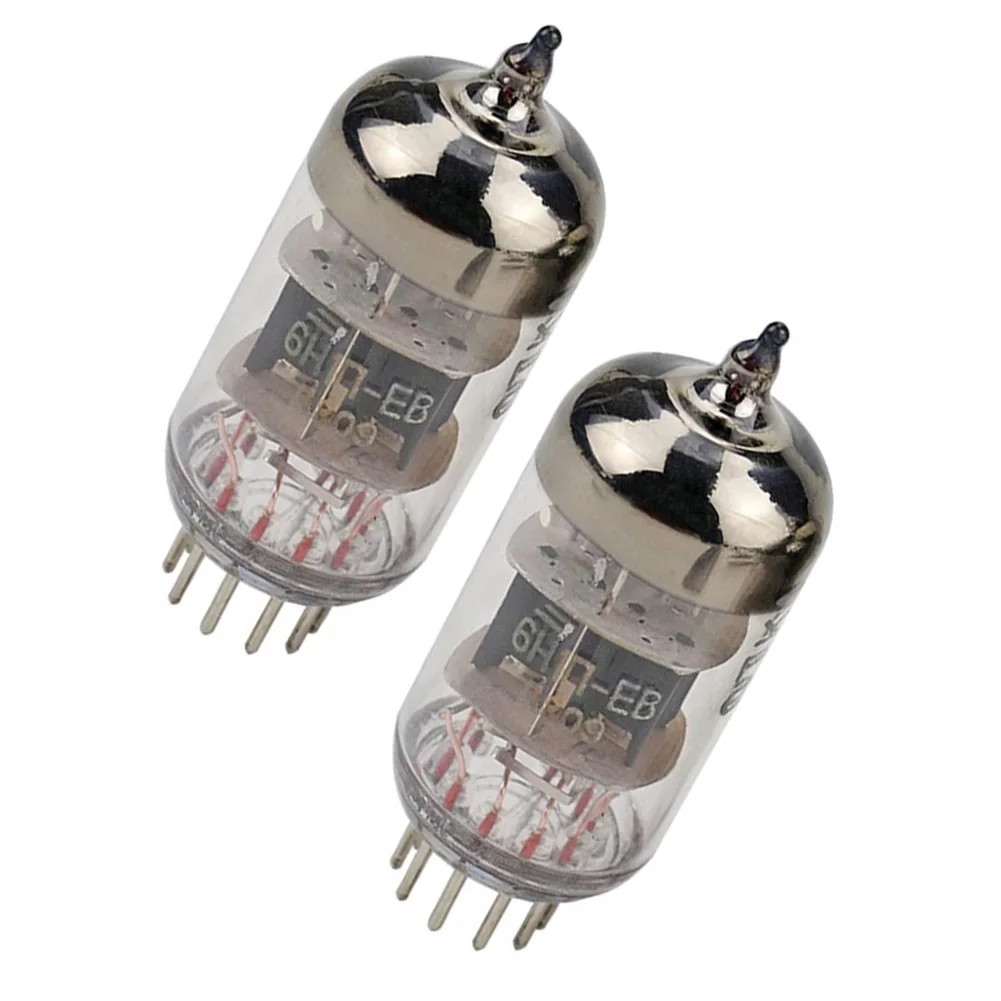 2pcs GHXAMP 6N1 สูญญากาศ Amp Class J Militarys Vrade วาล์วเปลี่ยน ECC85 6H1n วาล์วสําหรับ Hifi Audio เครื่องขยายเสียงเพิ่มเสียง