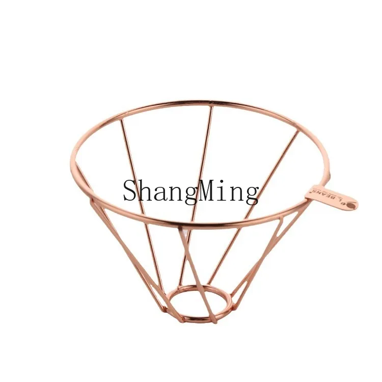 

PYH stainless steel coffee filter cup holder portable coffee funnel coffee filter paper filter screen drip cup