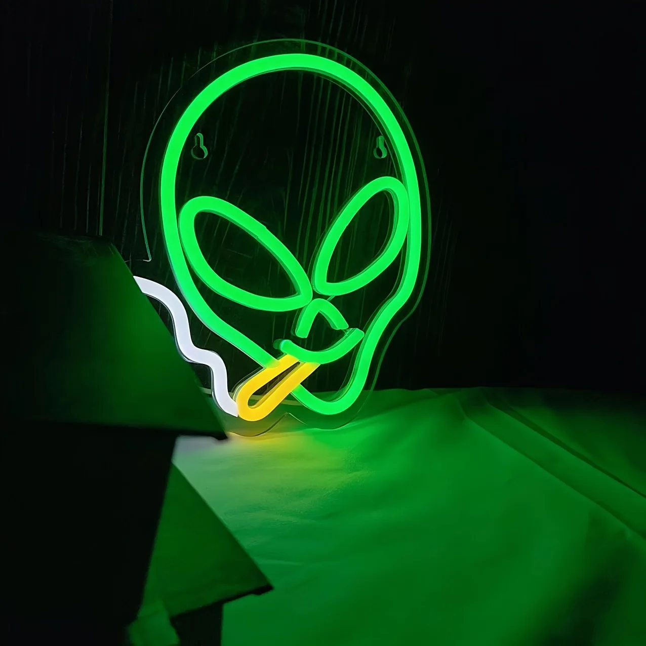 

Cowboy Alien Neon USB Game Room Decoration Neon Sign Bedroom Atmosphere Party Light Multi-purpose Decorative Wall Hanging Light