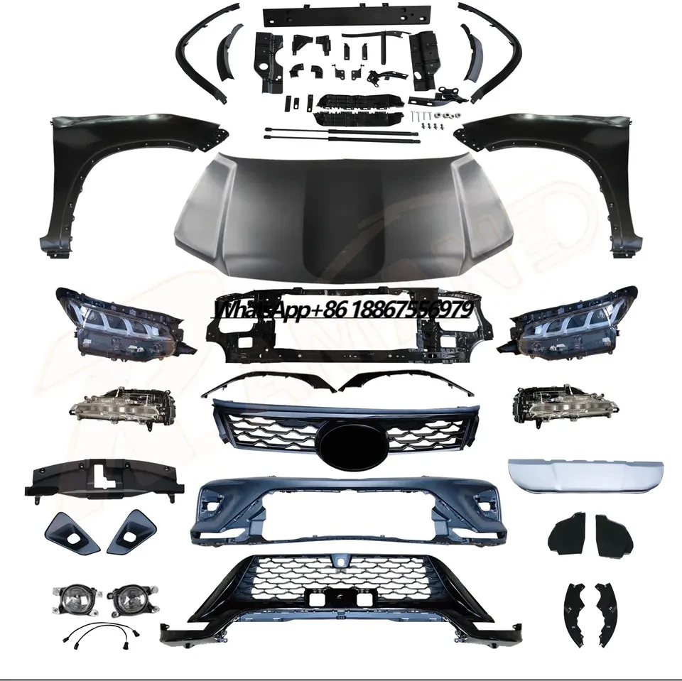 

Factory Bodykit for Hilux Vigo 2012- 2015 Convert to Fortuner Legender 2023 Face Lift for Hilux Body Kit Upgrade