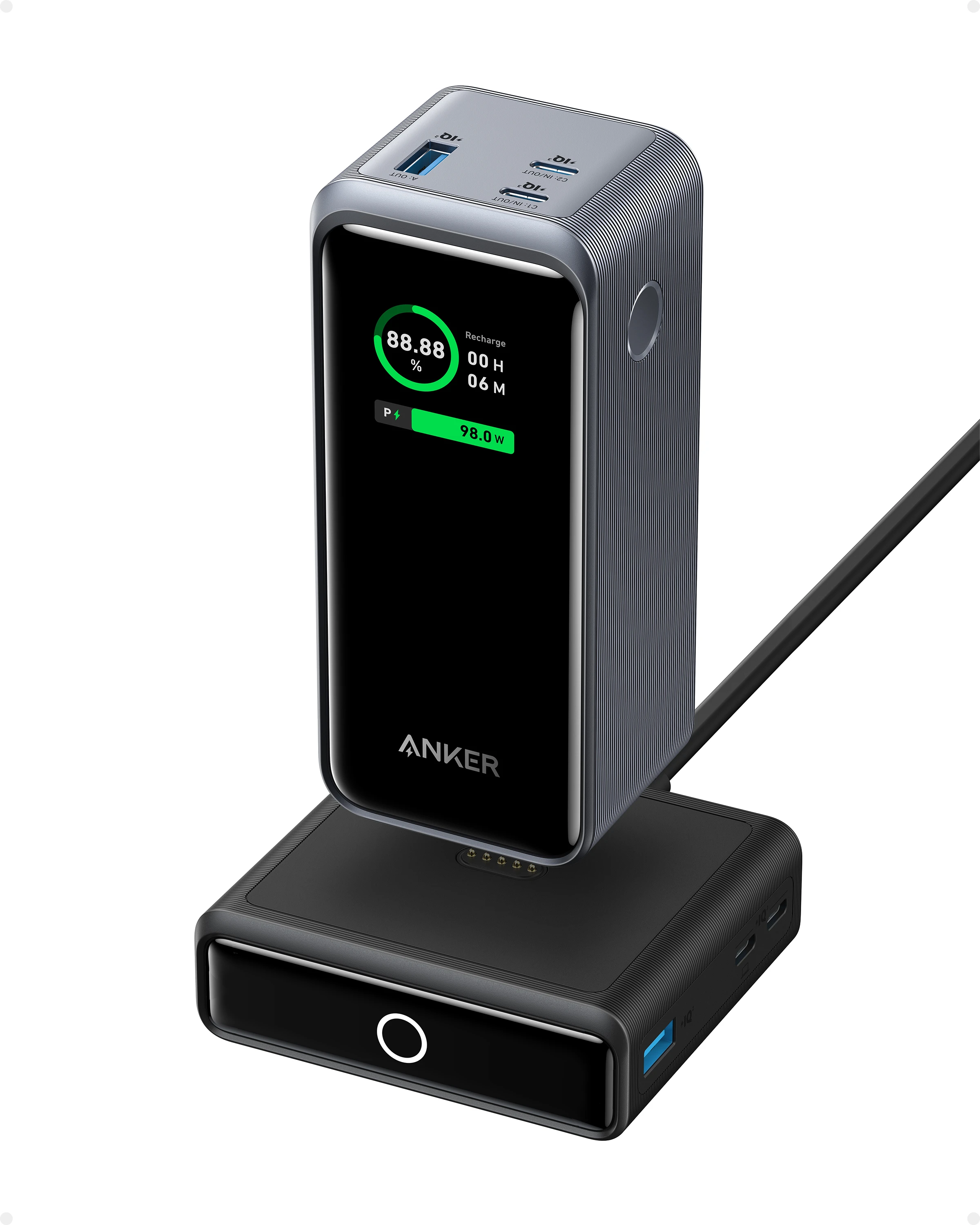 Anker Prime 735 Power Bank 20000mAh 200W 20K Portable Charger