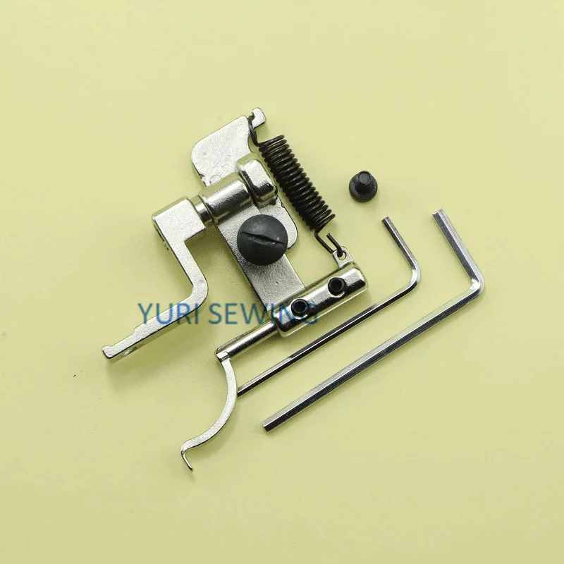 Sewing guide for computer roller machine 591 pocket presser foot position guage set for post-bed industrial sewing machine parts