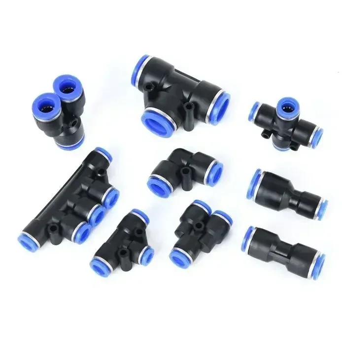 4 6 8 10 12 16mm Pneumatic Ball Valve Quick Fitting Air Compressor Hose Water Tube Needle Adjust Flow Control Crane Coupling