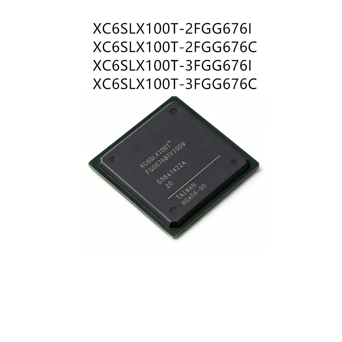 New original XC6SLX100T-2FGG676I XC6SLX100T-2FGG676C XC6SLX100T-3FGG676I XC6SLX100T-3FGG676C Programmable Gate Array Chip BGA676