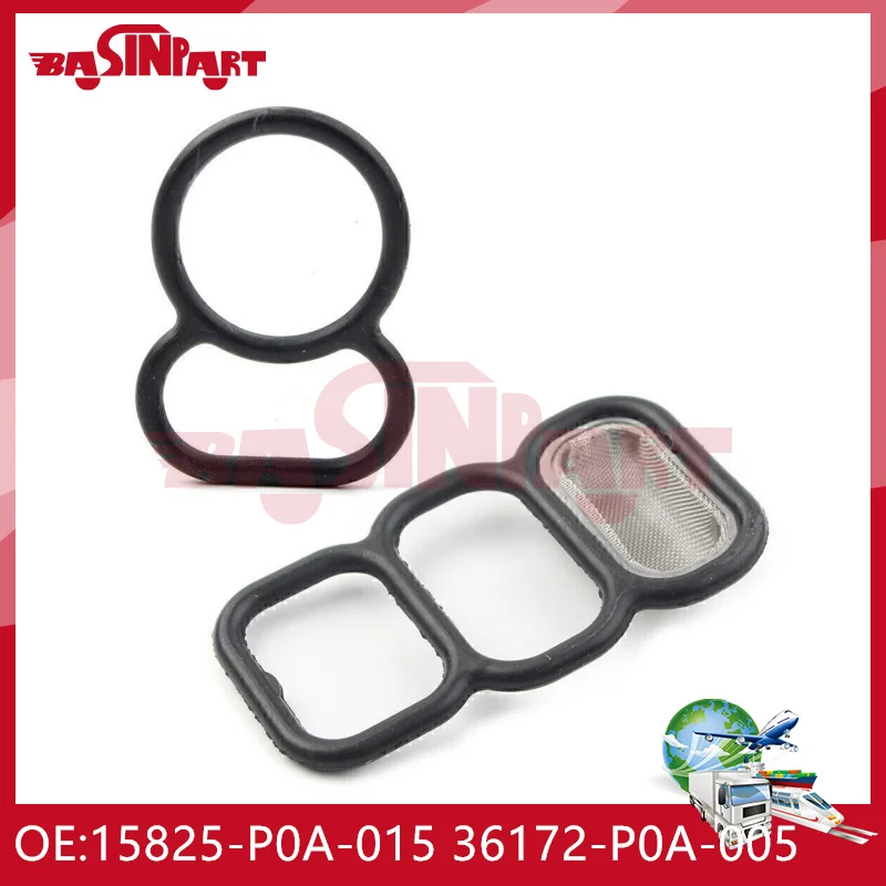 15825-P0A-015 36172-P0A-005 Yetaha Upper Lower Spool Valve VTEC Solenoid Gasket Kit 1994-2002 For Honda Accord 1994-2002