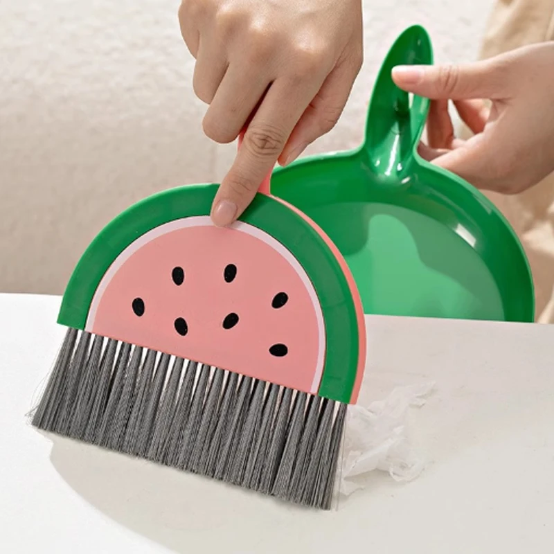 Mini Small Broom Dustpan Set, Children's Pet Cleaning Small Broom, Student Desktop Broom Dustpan Combination