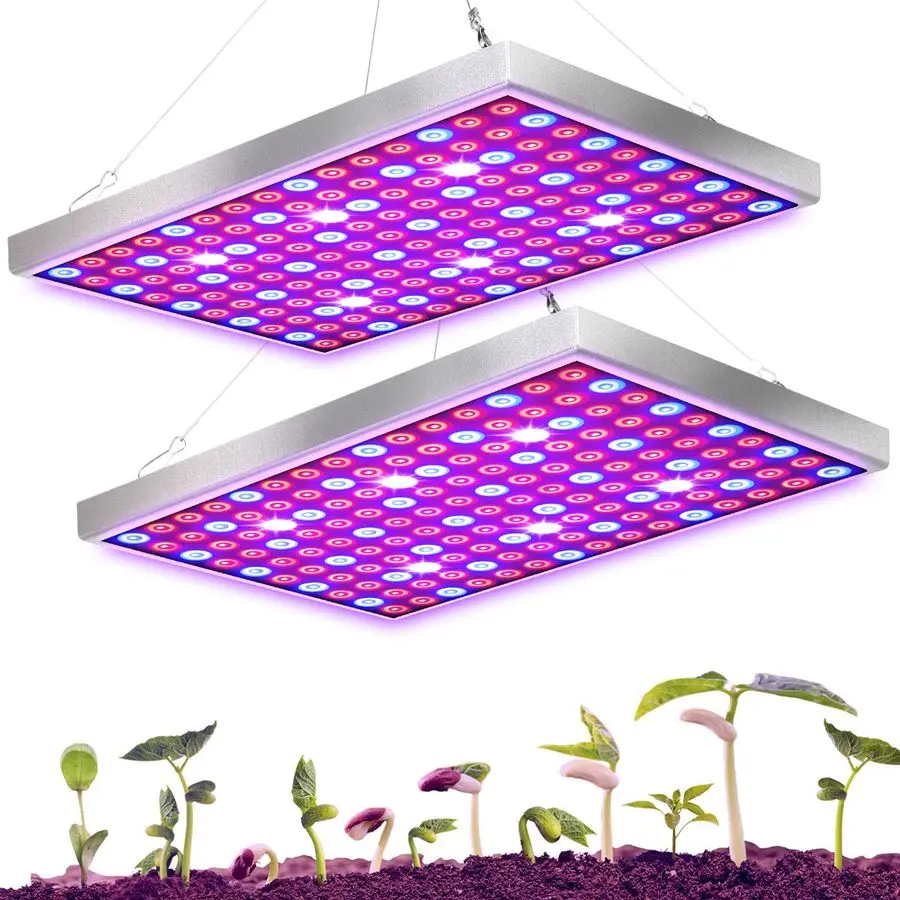 

LED Grow Light for Indoor Plants, 45W Plant Lights Full Spectrum Panel Grow Light for Seedlings, Succulents, Micro Greens, Veget