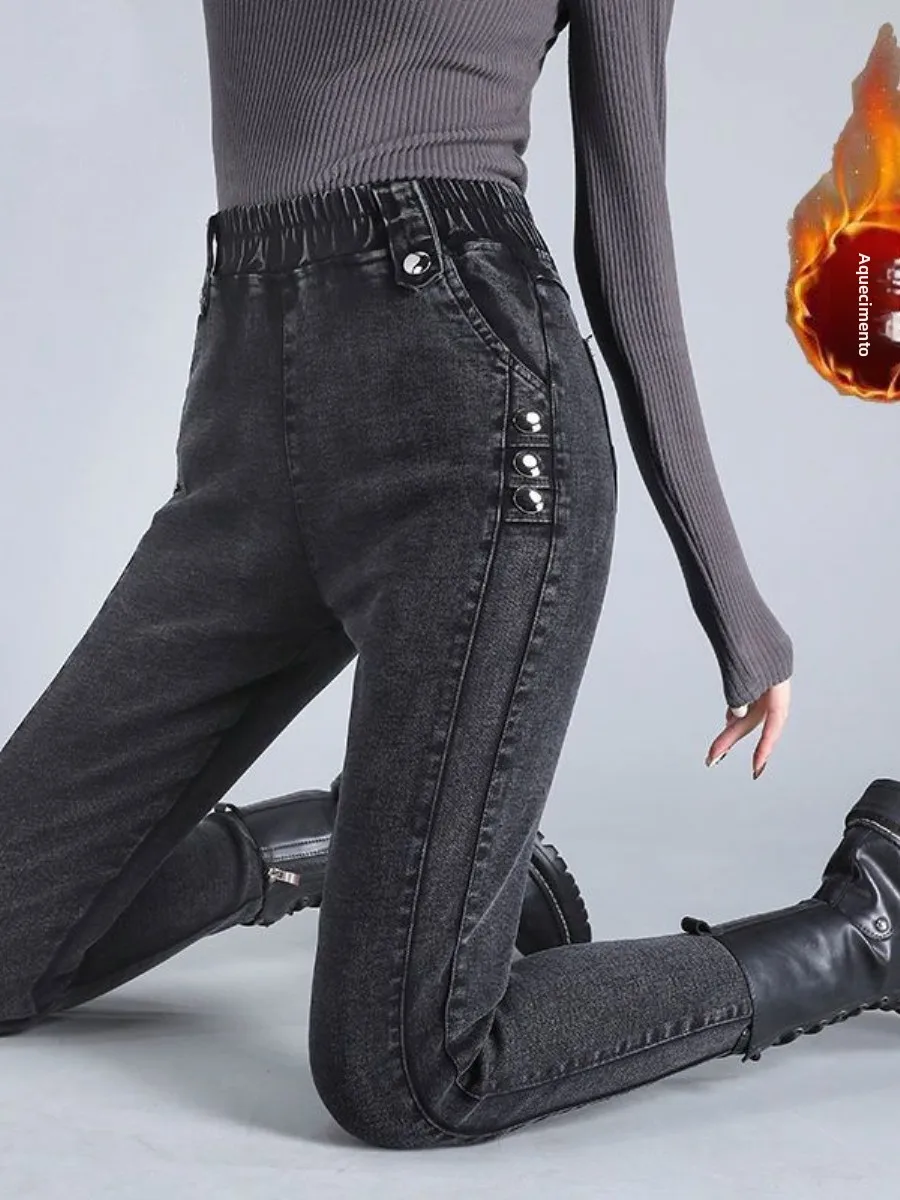 high-waist-elastic-slim-fit-women's-jeans-2025-new-style-pencil-long-pants-ladies-fashion-two-piece-set-yang-jing-brand