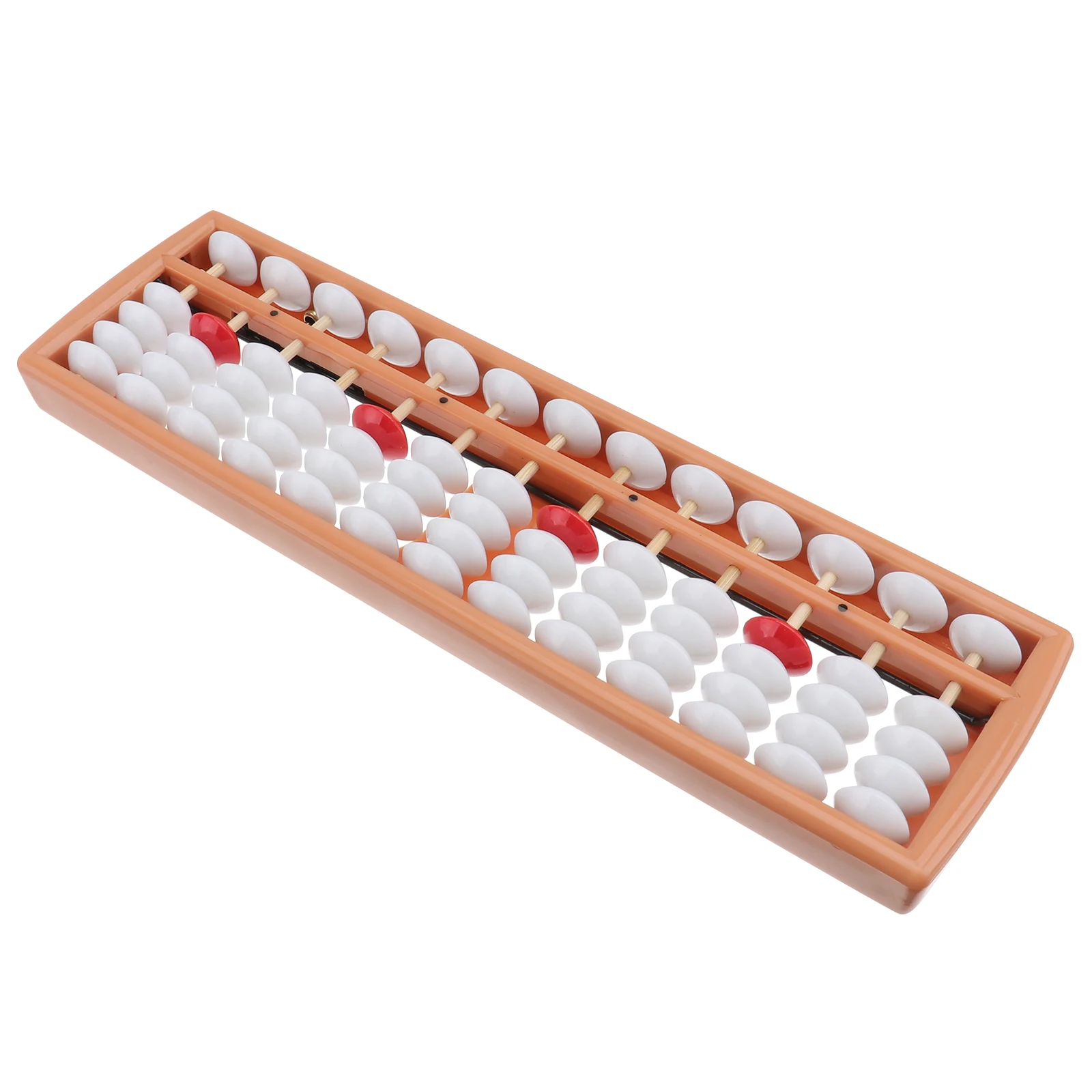 

1pc 13-bead Abacus Counting Tool Lightweight Math Learning Toy Kids Educational Plaything Plastic Arithmetic Aid