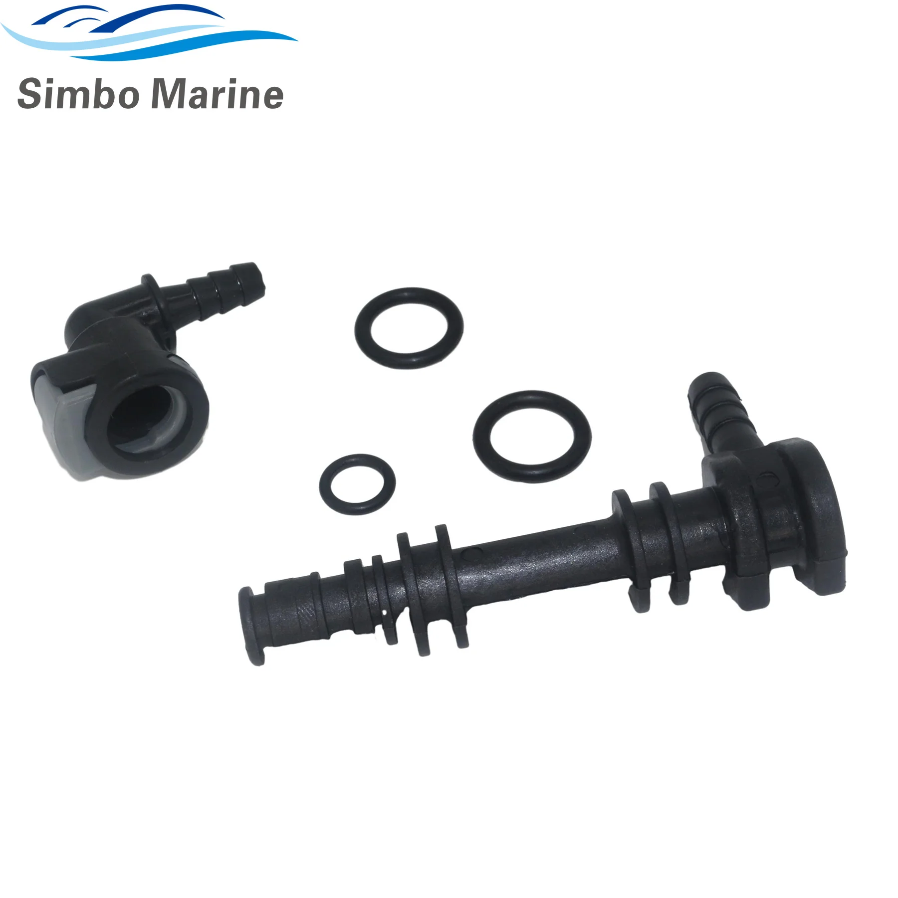 Gear Lube Hose Connector 861150T02 Compatible with Mercruiser Bravo 1 2 3 Alpha One Gen 2 Stern Drive Engines 861150A2 861163