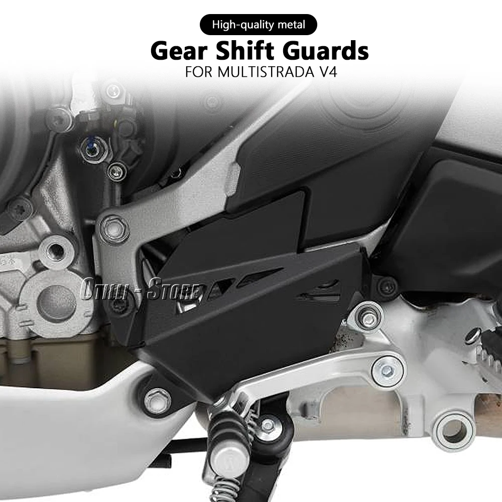 Protector de palanca de cambio de marchas de Metal, accesorios de motocicleta, cubierta protectora para DUCATI MULTISTRADA V4 Multistrada V4, nuevo