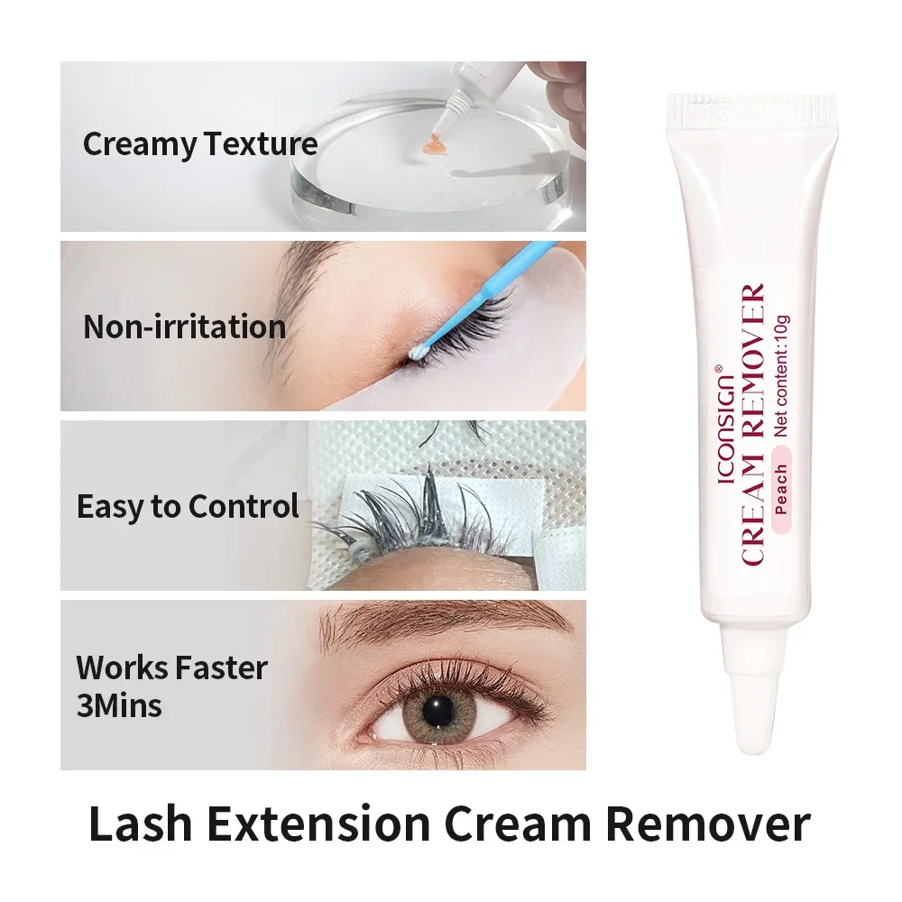 New Arrival 1g5g10g Eyelash Extension Remover Plant Extraction Nourishing Essential Oil 3Mins Quickly Glue Removing Paste Makeup