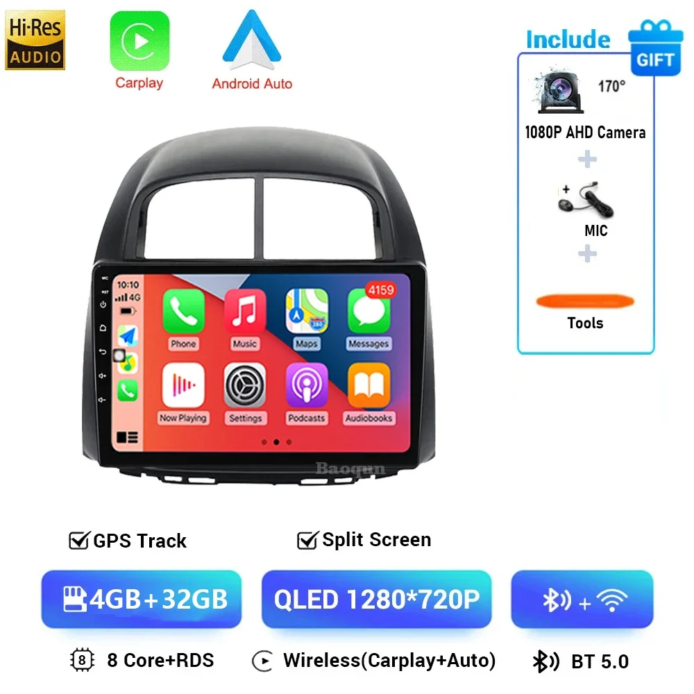 Android 16 Autoradio Voor Toyota Passo Daihatsu Boon Sirion Subaru Justy Perodua Myvi 2005-2011 Video Player GPS Autoradio GPS