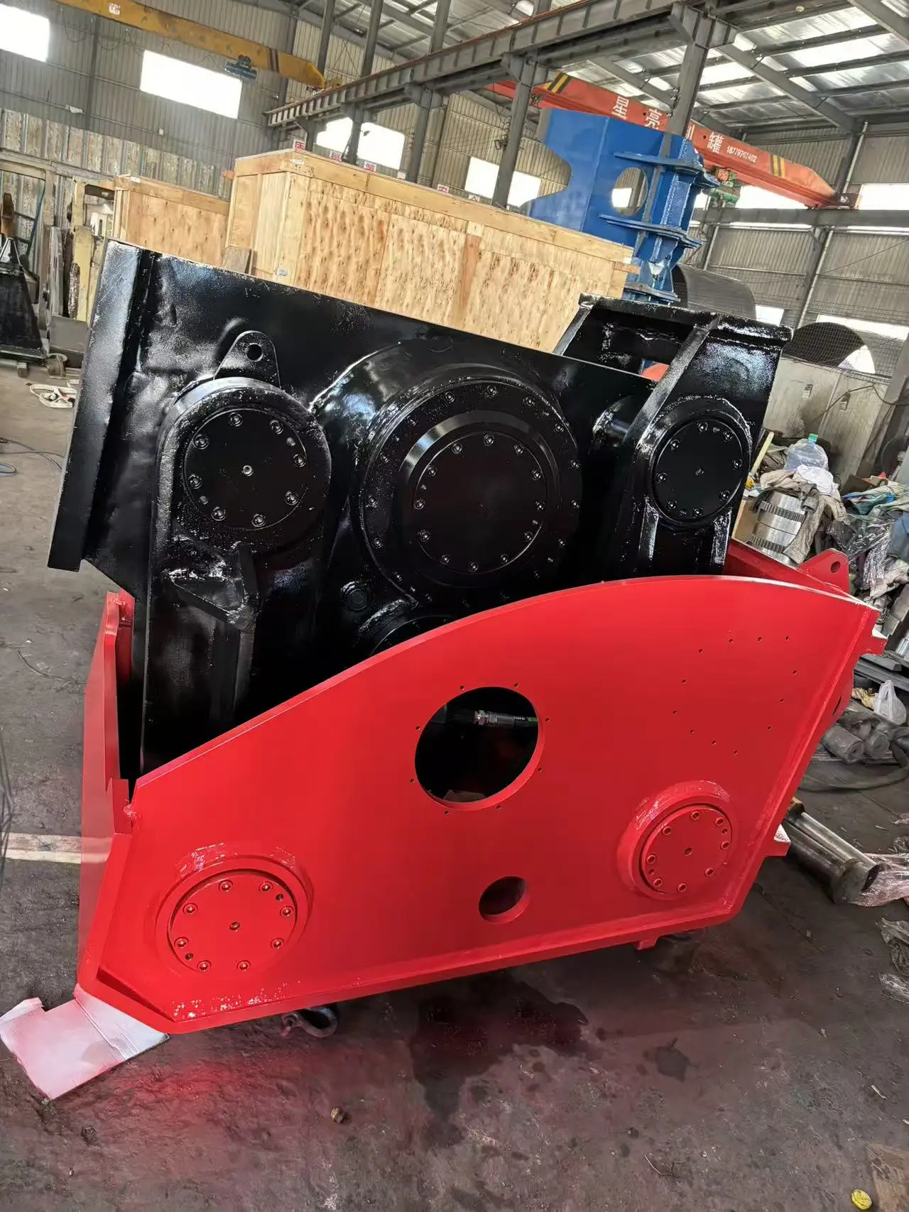 Excavator High Frequency Hydraulic Breaking Hammer for Concrete Crushing and Demolition