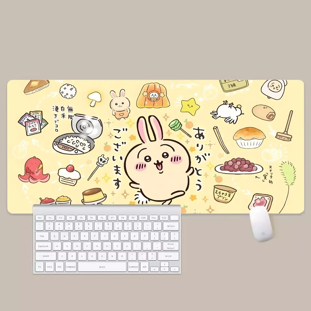 Cute Cartoon C-chiikawa Mousepad nuovi arrivi Large Gaming Mousepad L XL XXL Gamer Mouse Pad Size per tastiere Mat