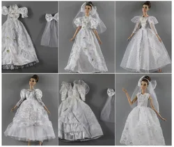 1 Set Doll Clothes 1:6 Scale Dress Outfit for 11.5 inch 30cm Doll Many Style for Choice Gifts for girls doll accessories #8