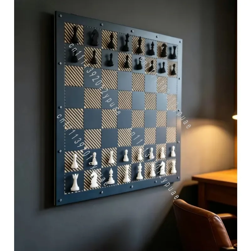 giant-hanging-magnetic-chess-checkers-wall-mount-board-large-size-home-decor-leisure-game-set-for-family-gathering