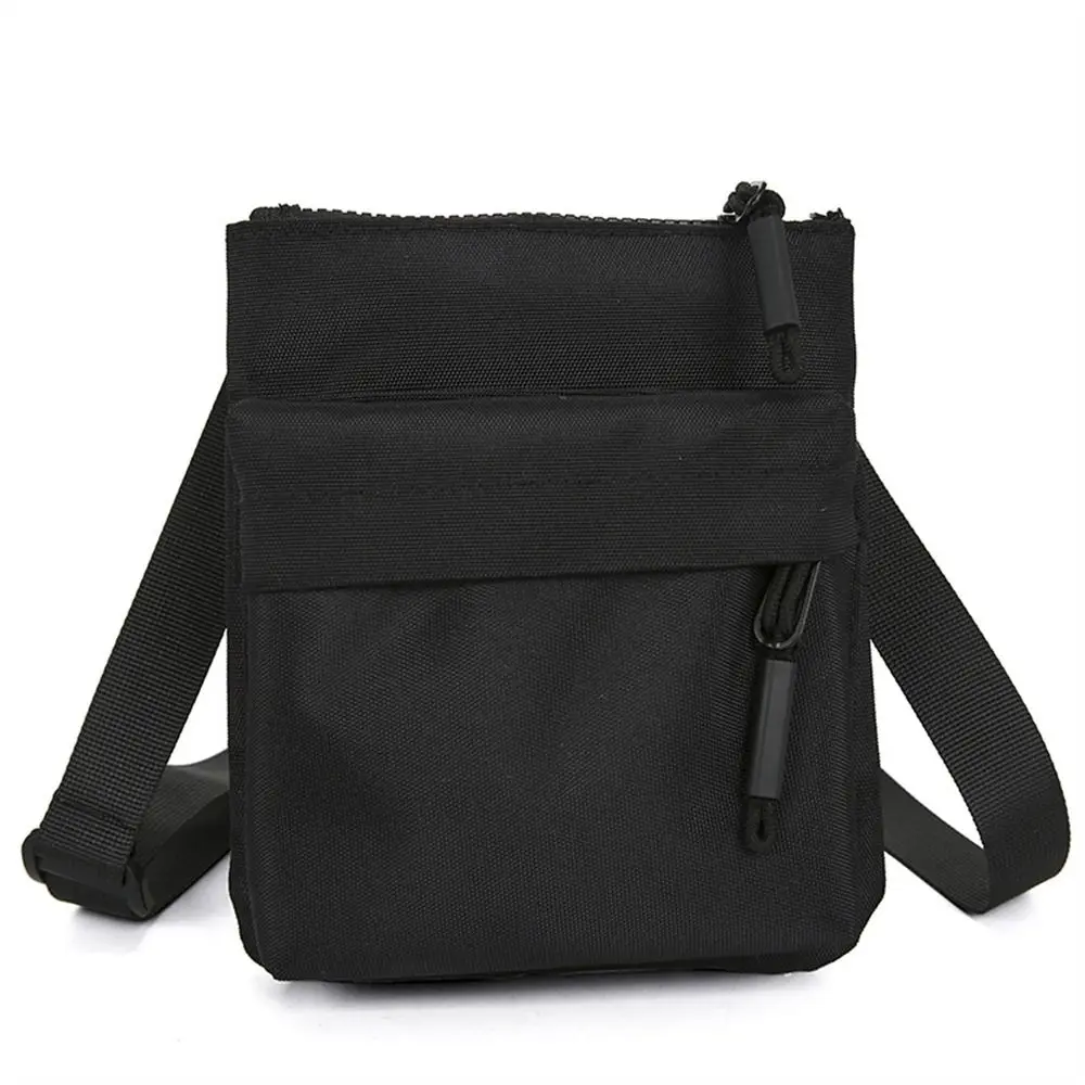 Nylon Shoulder Bag Fashion Leisure Solid Color Waterproof Cross-body Bag Messenger Bags Women Men