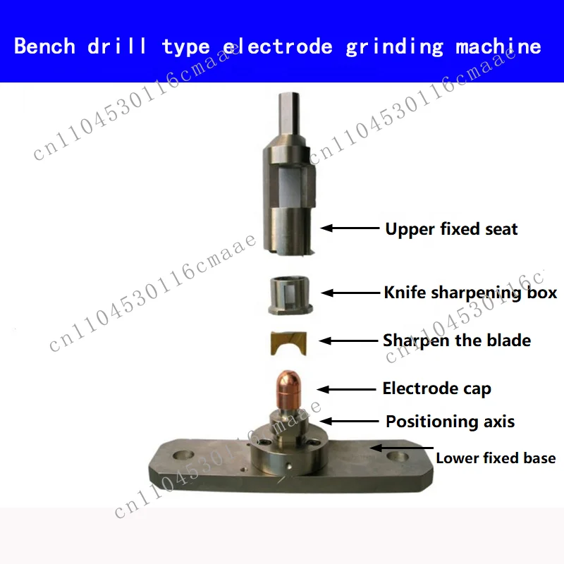 Bench Drill Grinder Electrode Cap Refiner Die Support Insert Grinding