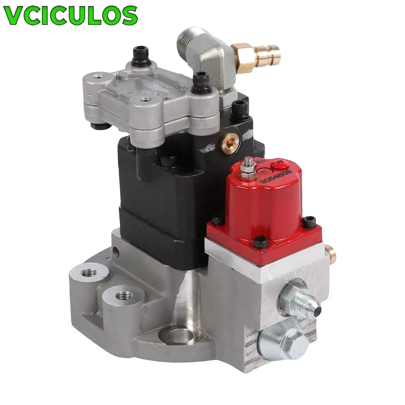 

Refurbished 3090942 Fuel Pump with Base Filter Included Mounting Gasket and Gear Coupler For Cummins Engine N14 M11 QSM11 ISM11