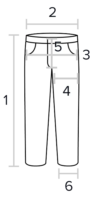 Trousers Measurement Guide