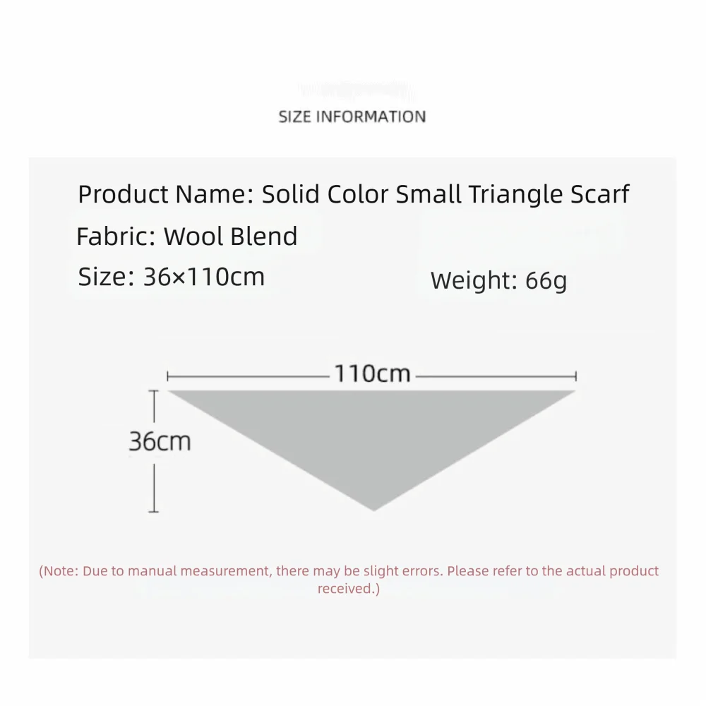 Multicolor Shawl with Tie Warm Triangular Shape Knitted Scarf Short British Korean Style Multi-functional Scarf Winter