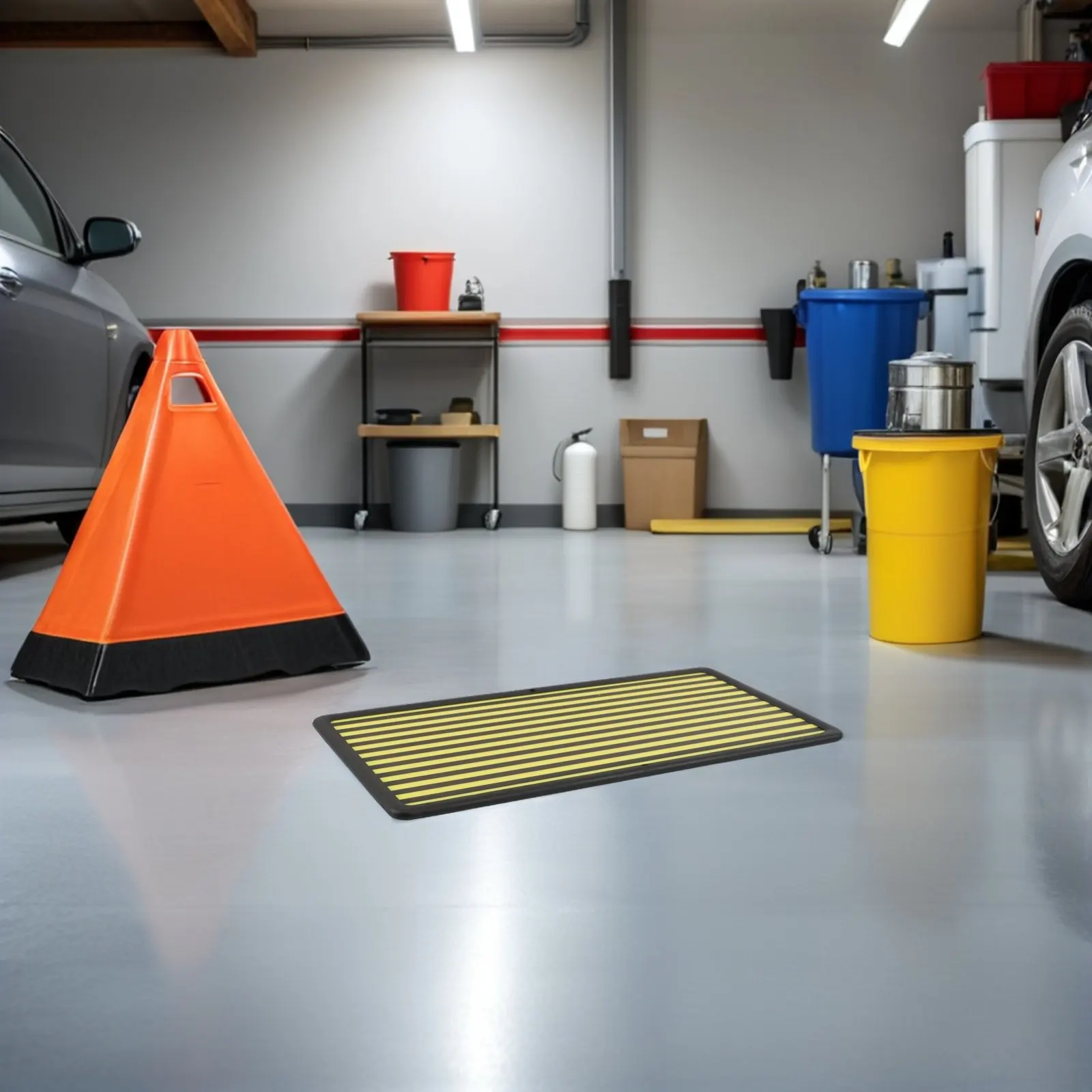 

Lined Striped Dent Detection Board for Cars Reflective Surface for Accurate Dent Repair and Auto Professional