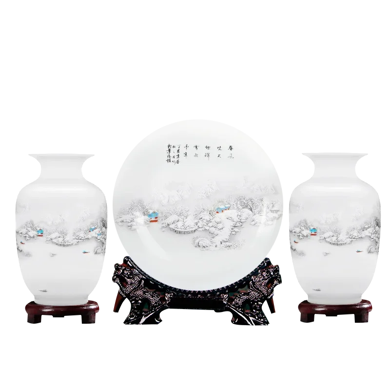 

Porcelain vase decoration, living room home decoration, Chinese style craftsmanship