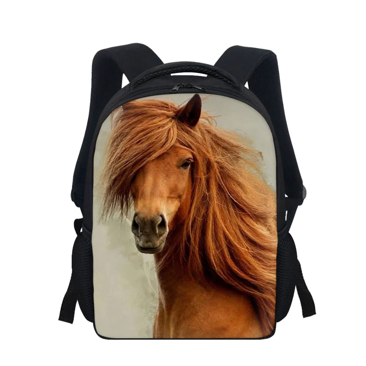 Children's School Backpack For Boy Animal Horse Print Schoolbags Kindergarten Casual Small Book Bag Kids Birthday Gifts Mochila