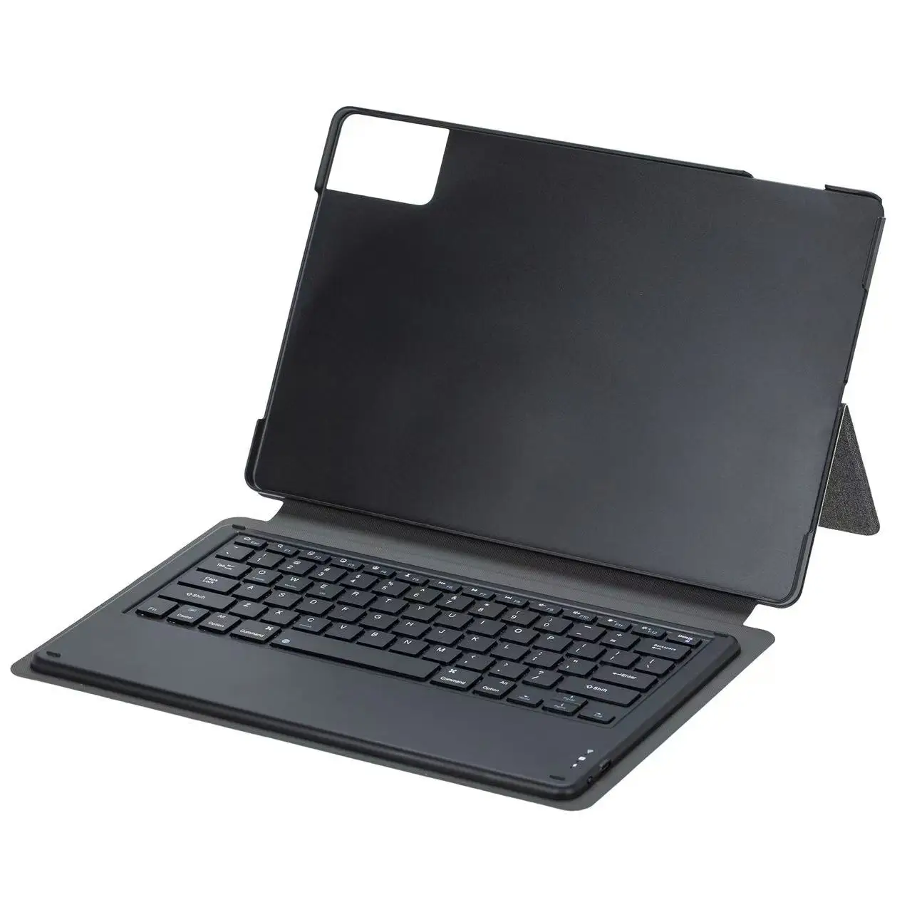 Folding Stand Case Hard Back Cover For Teclast T70 (2024) 14" Tablet PC Detachable Wireless Bluetooth Keyboard (QWERTY)