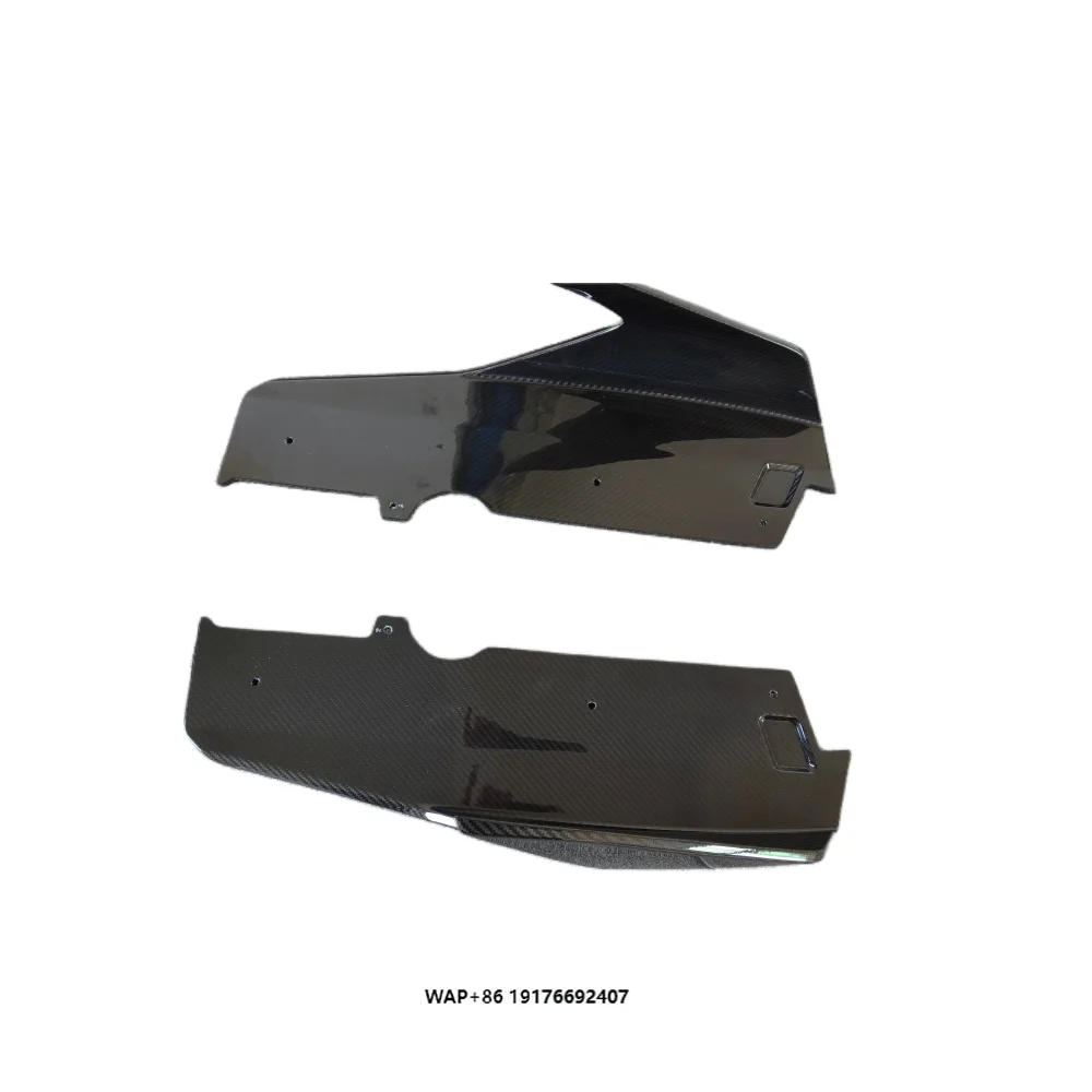 

For the Upgraded Dry Carbon Fiber Car V-style Side Skirt Kit forLamborghini HURACAN STO