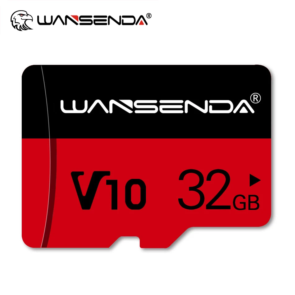 WANSENDA Memory Card 128GB 64GB 32GB 16GB 8GB Mini TF Card V30 V10 High Speed Mini Flash Card  for Phone/Camera