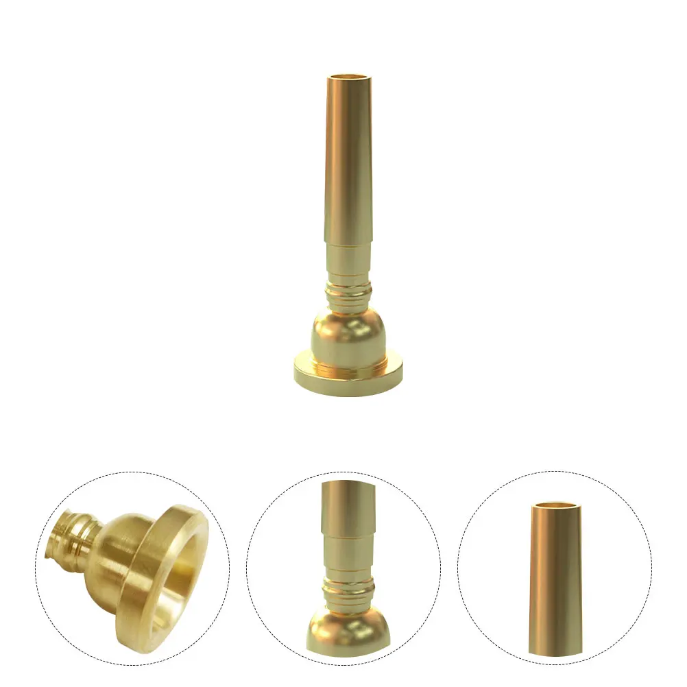 

Brass Trumpet Part Accessories Durable Rustproof Trumpet Accessories Musical Instrument Parts Student Professional Player