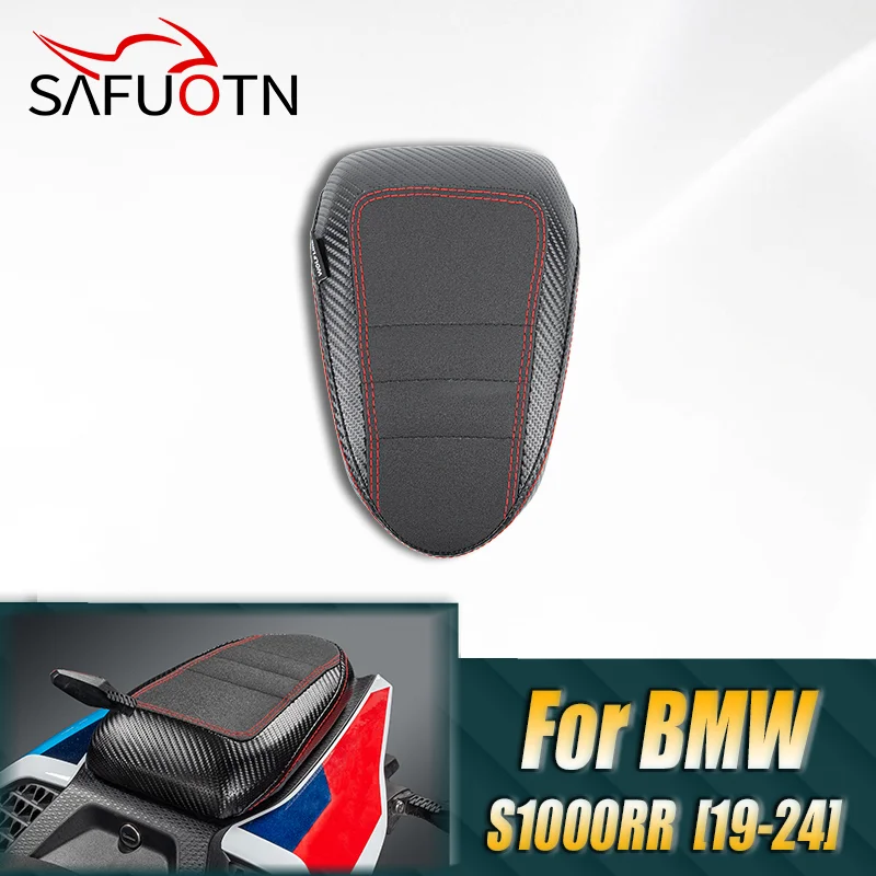 

Motorcycle Passenger Seat Rear Solo Seat Cowl Cushion Pad For BMW S1000 RR S 1000R 2019 2020 2021 2022 2023 2024