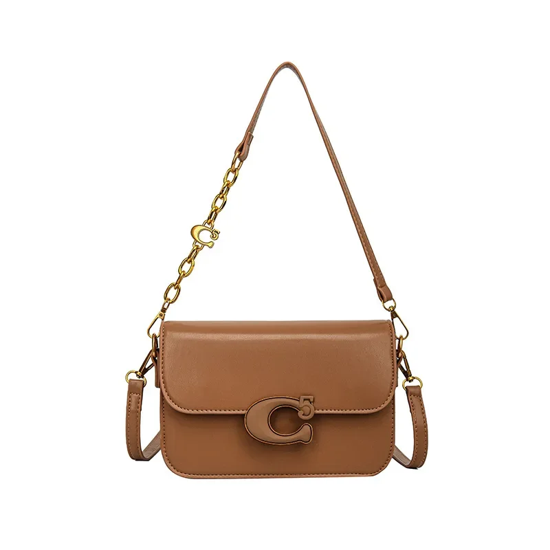 

Women's 2025 Minimalist Square Bag Pastel Shoulder Purse Luxury Chain Crossbody for Work & Weekend