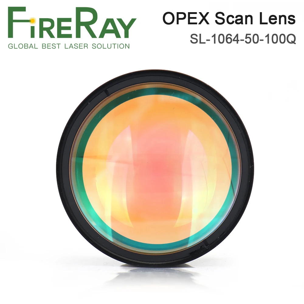 OPEX Quartz / Ordinary Fiber Laser F-theta Scan Lens F100 50x50mm M55 for 1064nm YAG Optical Fiber Laser Marking Machine Parts