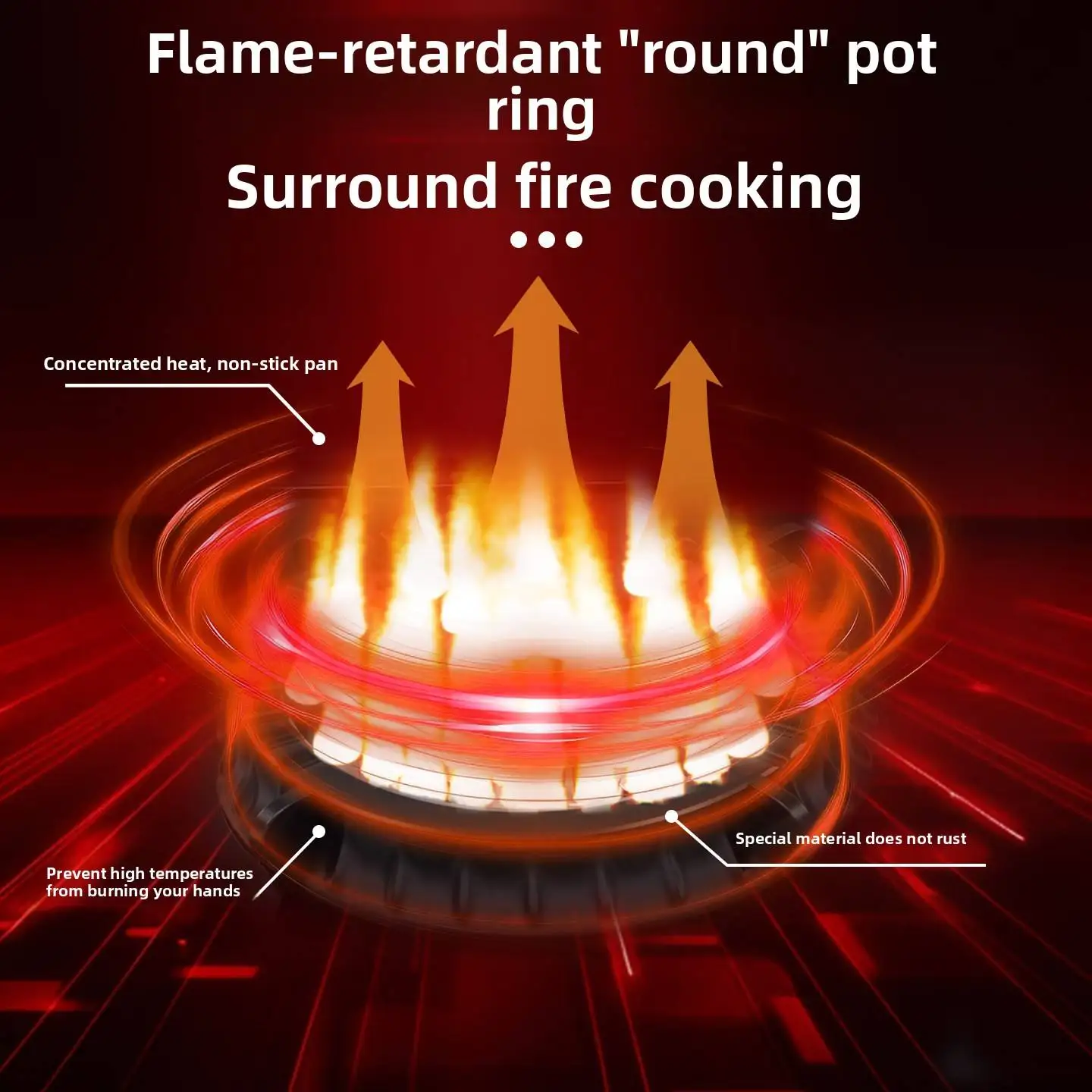 Plasma Electric Flame Stove | Gasless Cooking | 2500W Fast Heating | Household Commercial Use