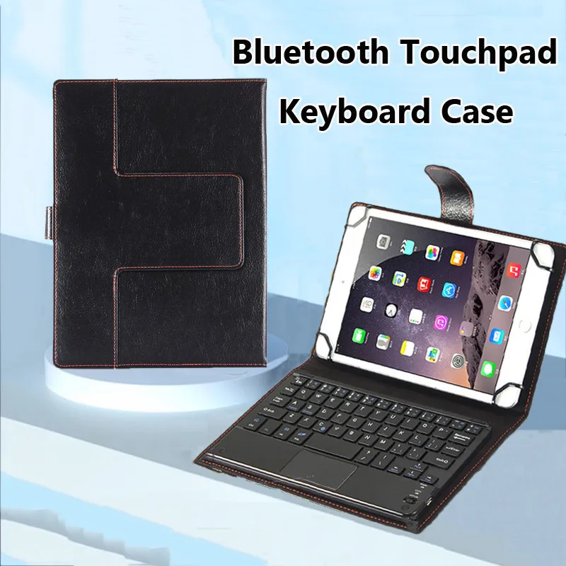 10inch Touchpad Keyboard for NUMVIBE N90 N 90 11 Inch PU Leather Bluetooth Keyboard Case Folio Stand Protective Cover